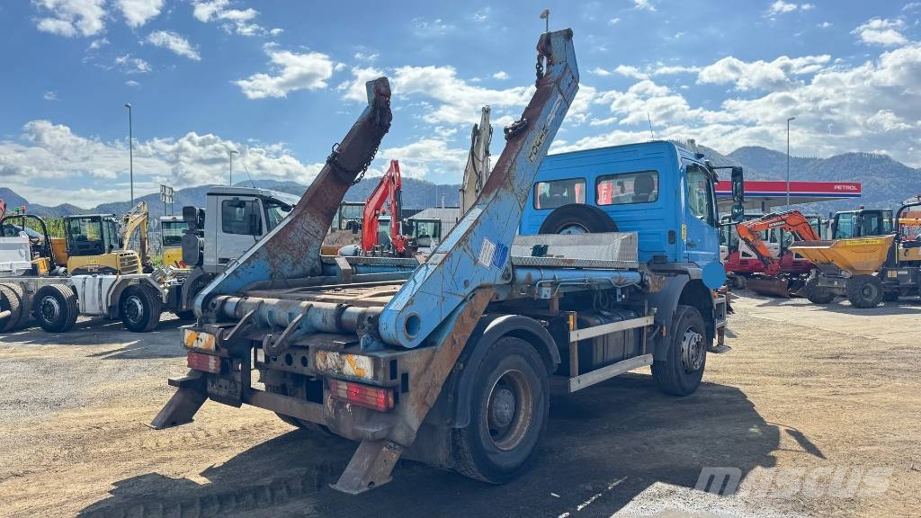 Mercedes-Benz AXOR 1826 4x2 absetz tipper - spring Koukkulava kuorma-autot