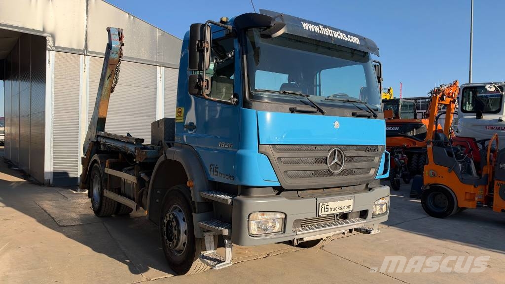 Mercedes-Benz AXOR 1826 4x2 absetz tipper - spring gancho Caminhões Roll-on Roll-off