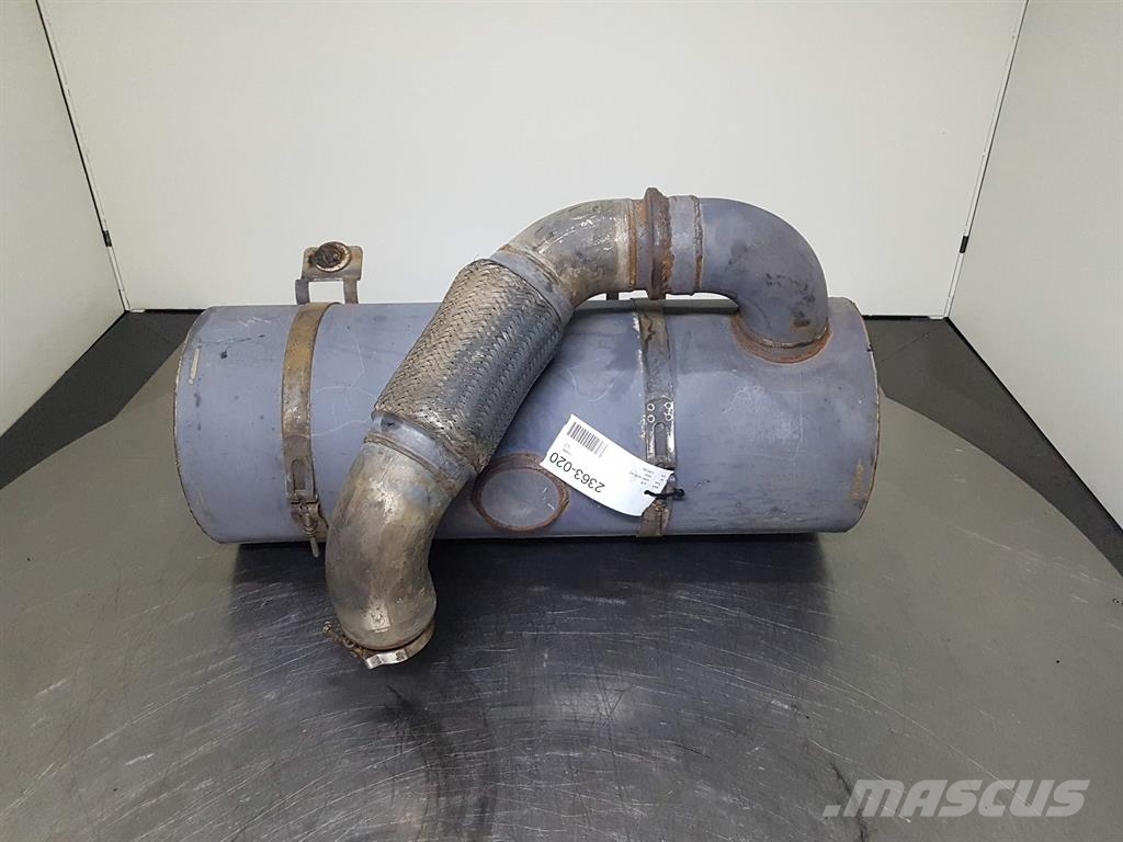 JCB 426E AGRI HT - Exhaust/Auspuff/Uitlaat Motorer
