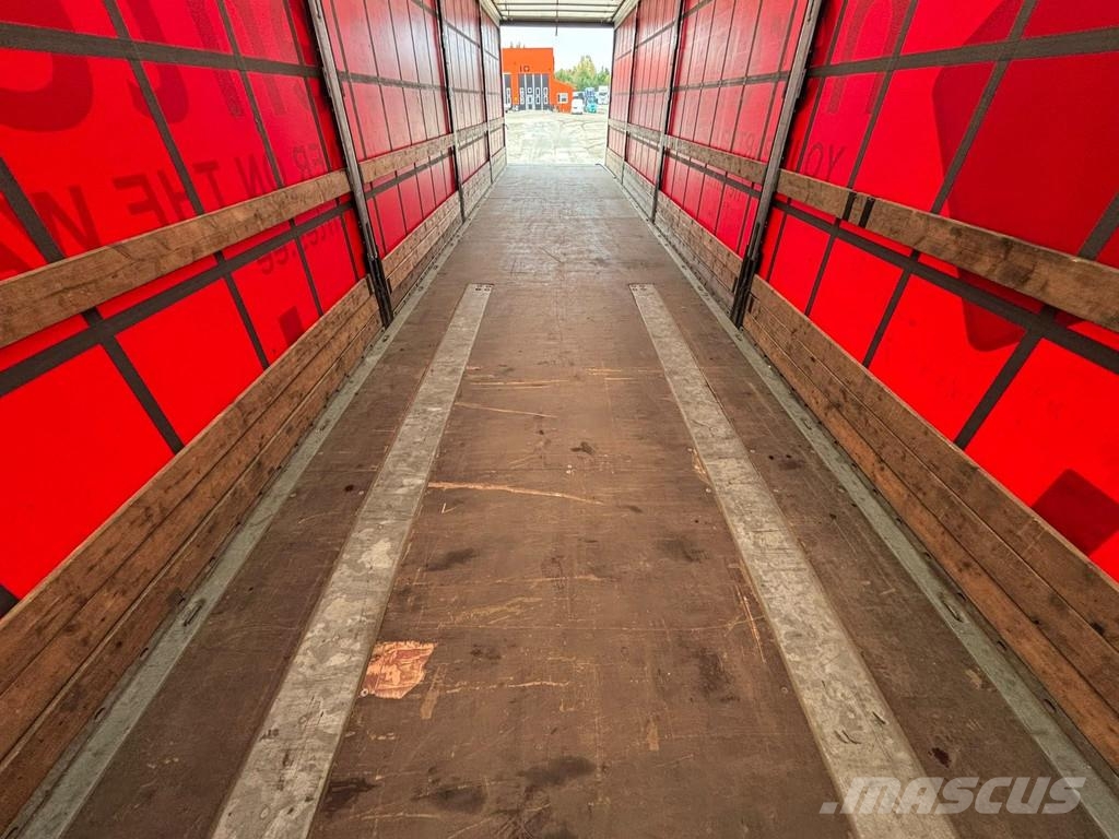 Schmitz Cargobull SCB S3T SLIDING ROOF / 1 AXLE LIFT Perdeli yari çekiciler