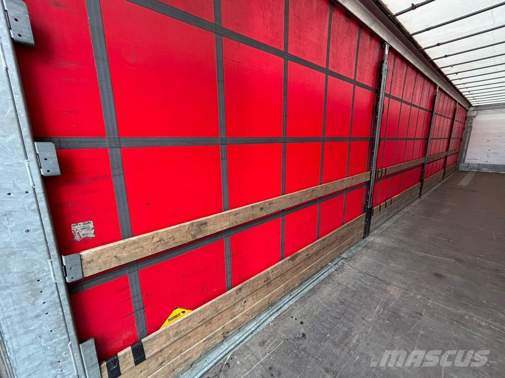 Schmitz Cargobull SCB S3T SLIDING ROOF / 1 AXLE LIFT Perdeli yari çekiciler