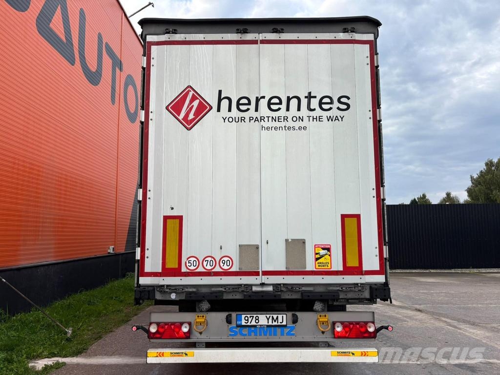 Schmitz Cargobull SCB S3T SLIDING ROOF / 1 AXLE LIFT Perdeli yari çekiciler