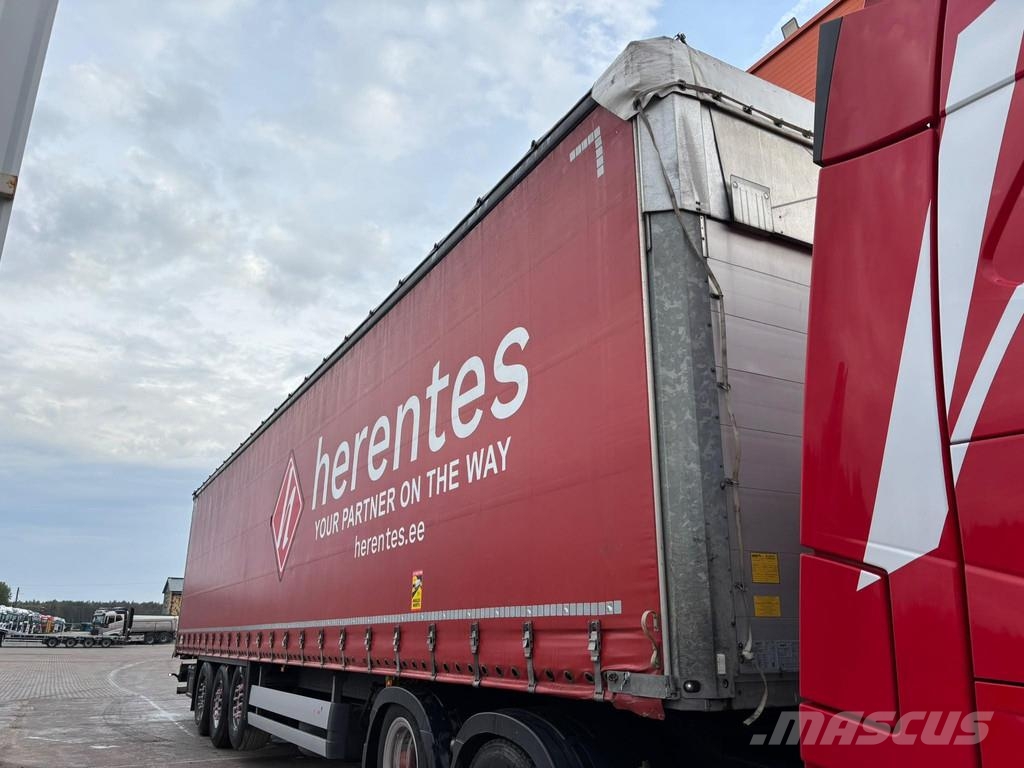Schmitz Cargobull SCB S3T SLIDING ROOF / 1 AXLE LIFT Perdeli yari çekiciler