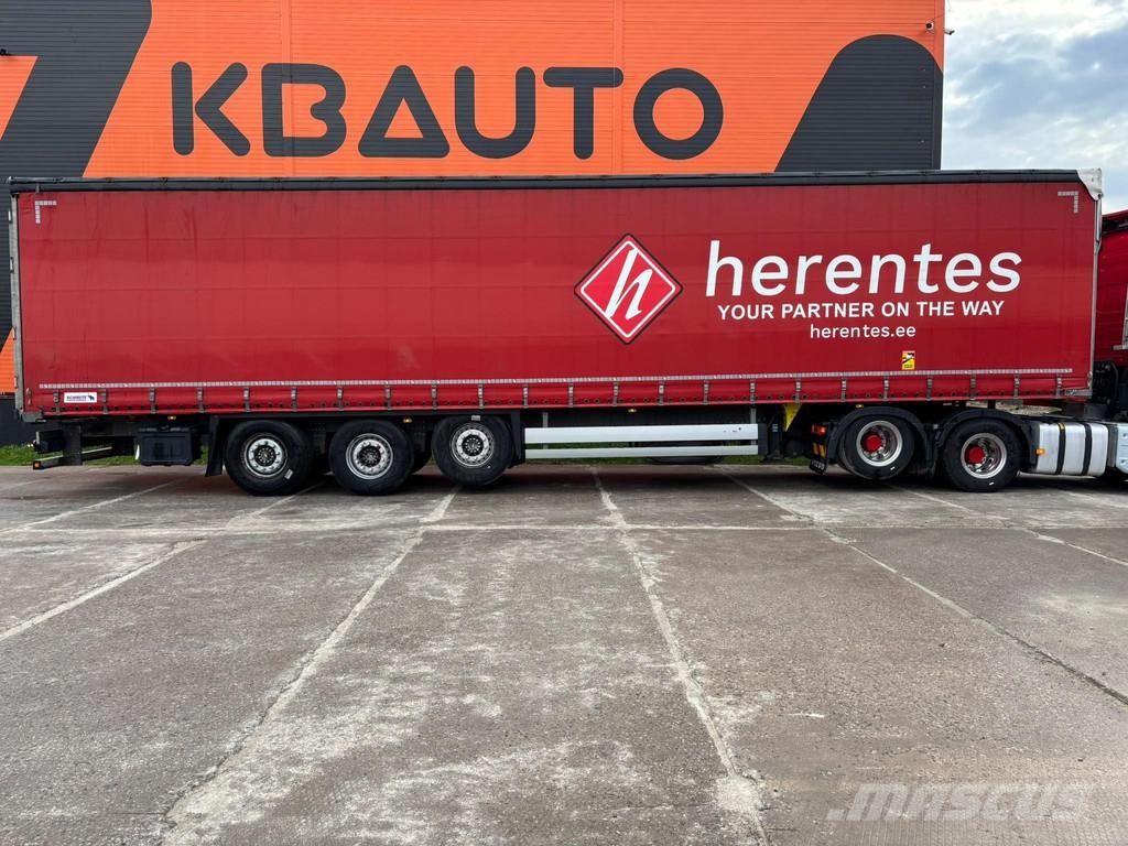 Schmitz Cargobull SCB S3T SLIDING ROOF / 1 AXLE LIFT Perdeli yari çekiciler