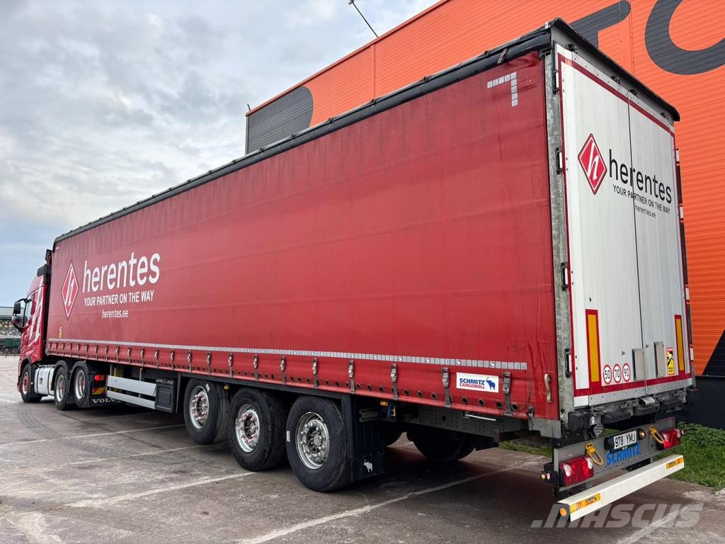 Schmitz Cargobull SCB S3T SLIDING ROOF / 1 AXLE LIFT Perdeli yari çekiciler