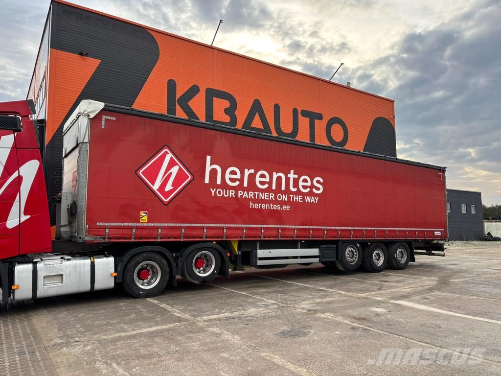 Schmitz Cargobull SCB S3T SLIDING ROOF / 1 AXLE LIFT Perdeli yari çekiciler