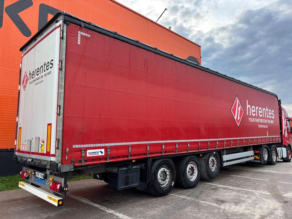 Schmitz Cargobull SCB S3T SLIDING ROOF / 1 AXLE LIFT Perdeli yari çekiciler