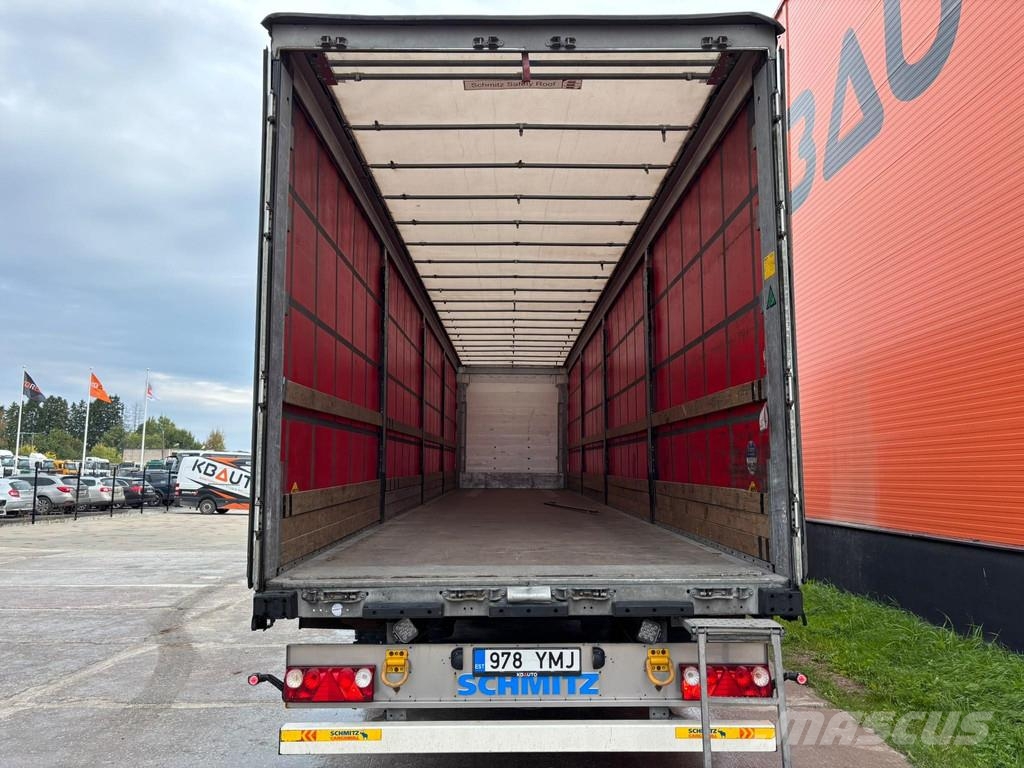 Schmitz Cargobull SCB S3T SLIDING ROOF / 1 AXLE LIFT Perdeli yari çekiciler