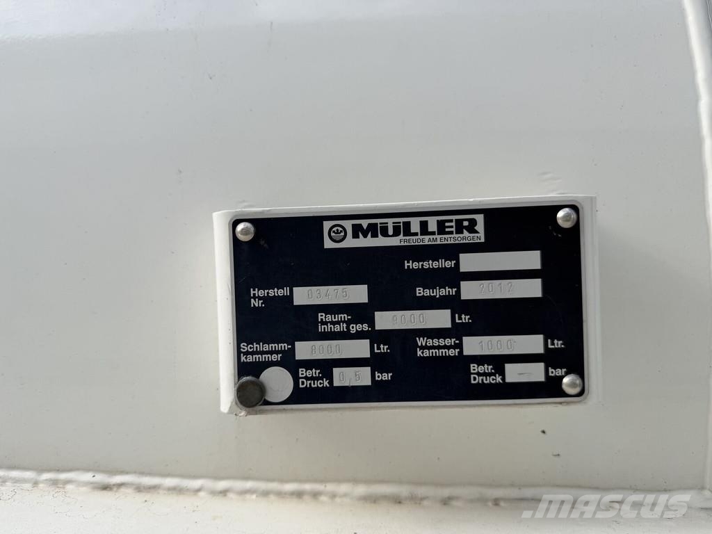 MAN TGS 18.320 4X4 KANAL MÜLLER VACUMASTER Camiões Aspiradores Combi