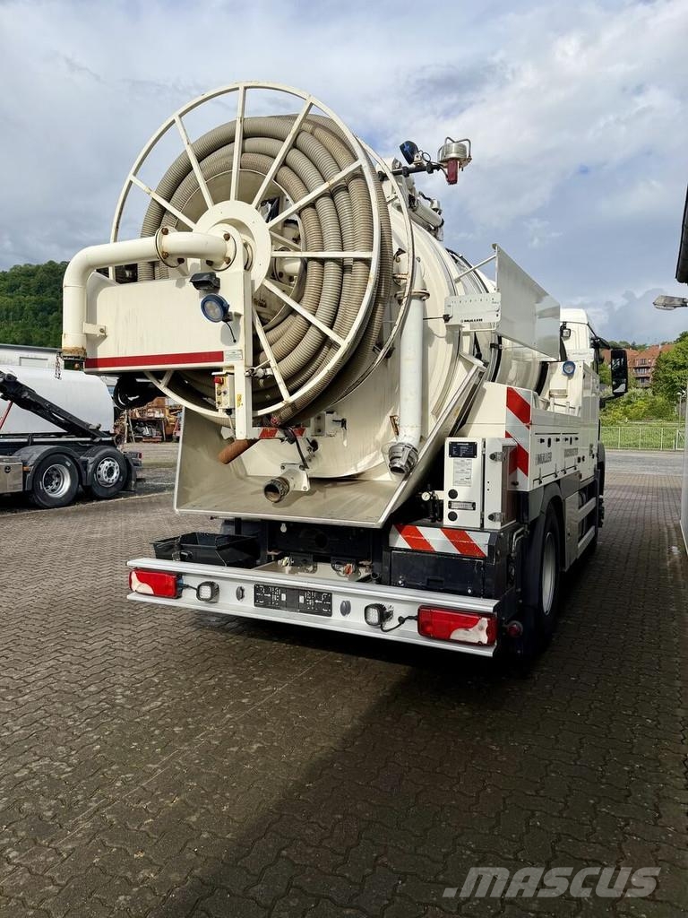 MAN TGS 18.320 4X4 KANAL MÜLLER VACUMASTER Camiões Aspiradores Combi