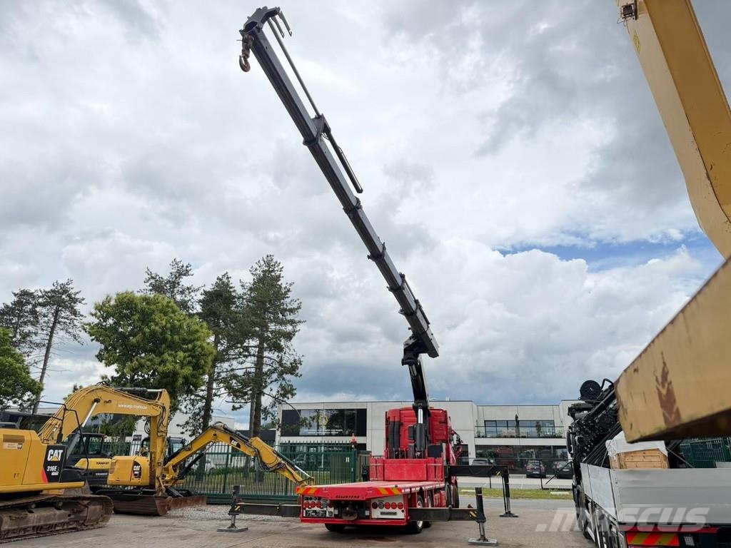 Volvo FH 750 8x2 + PALFINGER PK92002 SH E (6x - 20m) - U Pritschenwagen/Pritschenwagen mit Seitenklappe