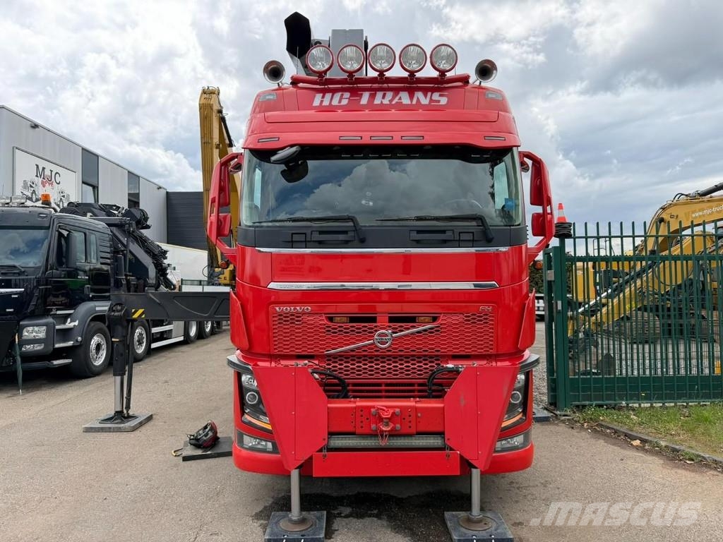 Volvo FH 750 8x2 + PALFINGER PK92002 SH E (6x - 20m) - U Lastbil med lad/Flatbed