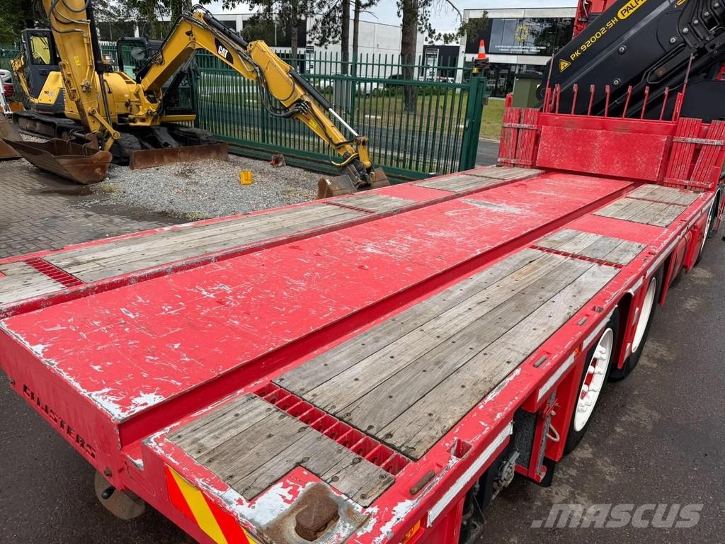 Volvo FH 750 8x2 + PALFINGER PK92002 SH E (6x - 20m) - U Pritschenwagen/Pritschenwagen mit Seitenklappe