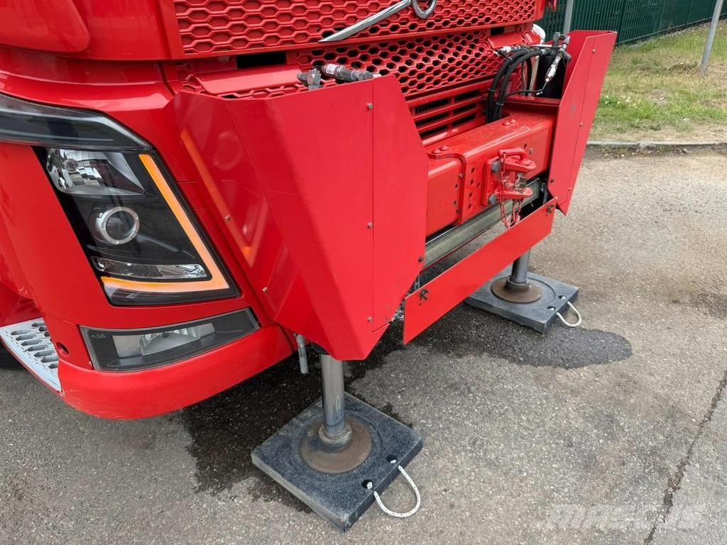 Volvo FH 750 8x2 + PALFINGER PK92002 SH E (6x - 20m) - U Pritschenwagen/Pritschenwagen mit Seitenklappe