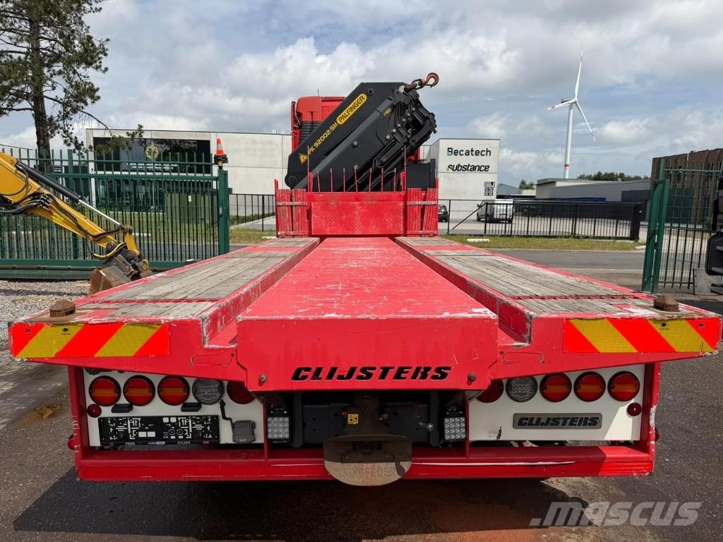 Volvo FH 750 8x2 + PALFINGER PK92002 SH E (6x - 20m) - U Pritschenwagen/Pritschenwagen mit Seitenklappe