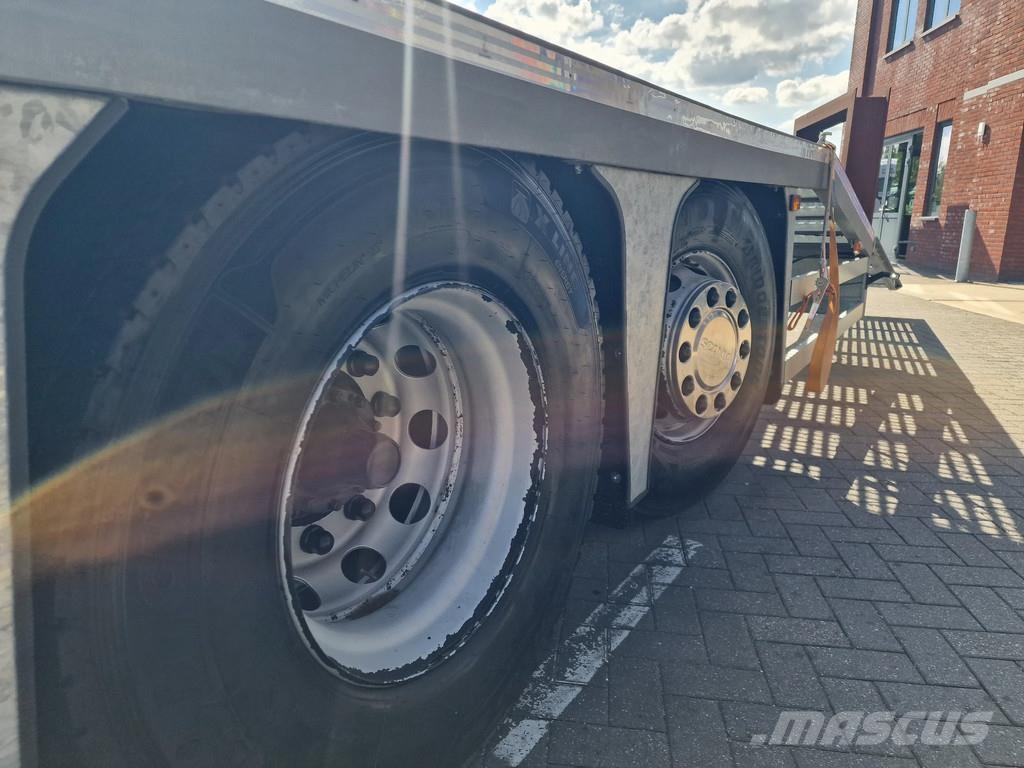 Scania R450 Highline 6x2*4 - New Flatbed - Ramps - Full a 차량 수송차