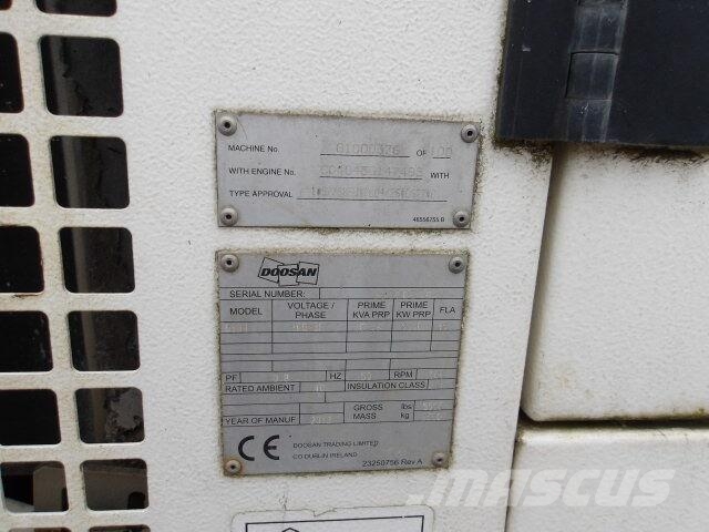 Doosan G100 Dizelski agregati