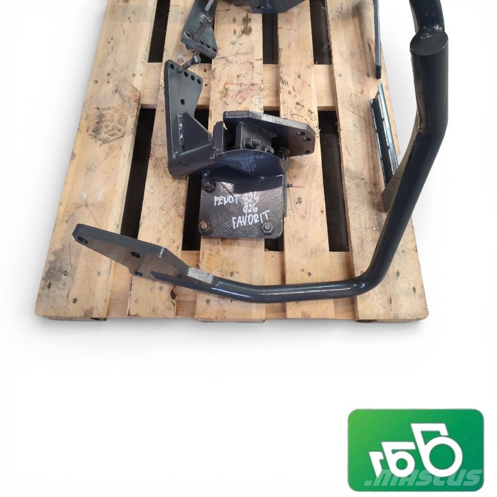 Fendt 824 Favorit Frame Handle Fender Mount Podvozky a zavěšení kol