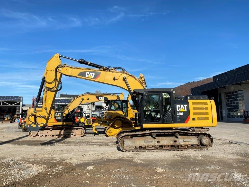CAT 330FLN Mono-Ausleger OilQuick OQ80 Bageri guseničari