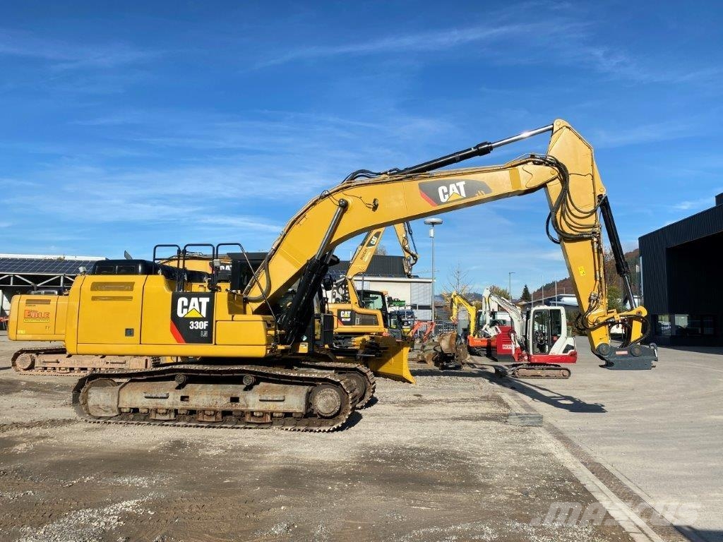 CAT 330FLN Mono-Ausleger OilQuick OQ80 Bageri guseničari
