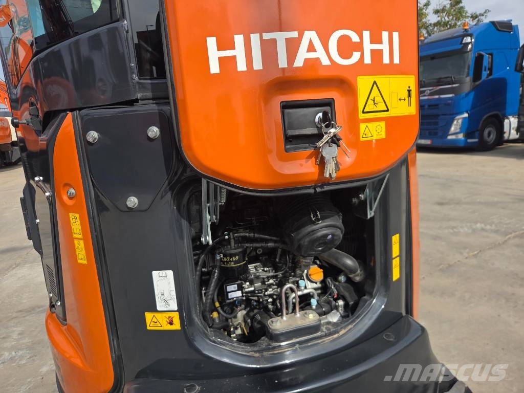 Hitachi ZX 33 U-6, 2023, 1.336h, Quick coupler+3 buckets Minibagger < 7t