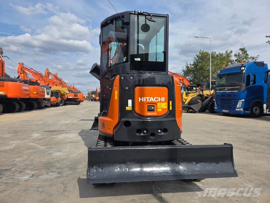 Hitachi ZX 33 U-6, 2023, 1.336h, Quick coupler+3 buckets Minibagger < 7t