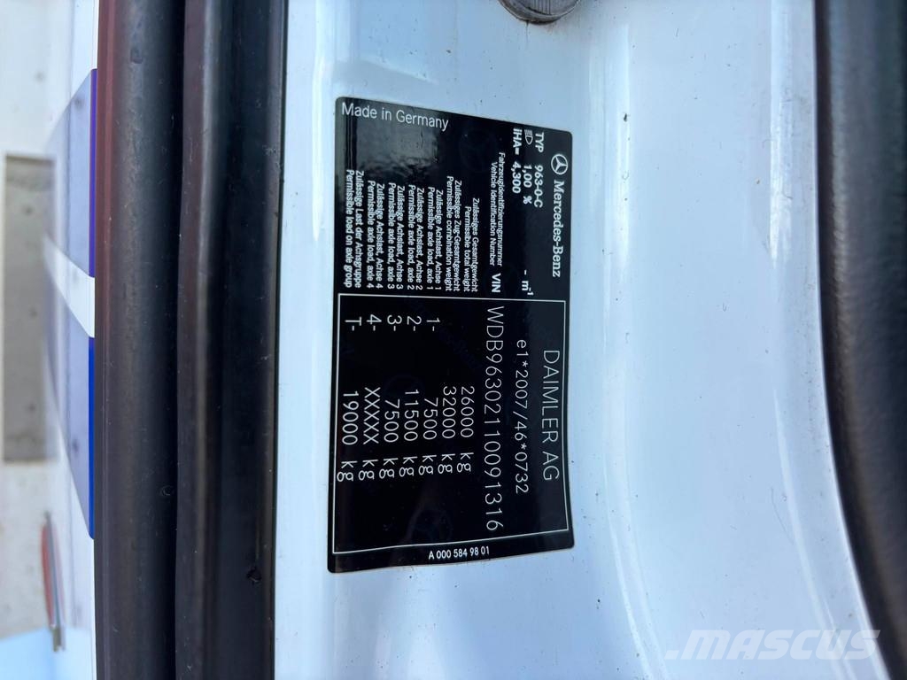 Mercedes-Benz Antos 2532 6x2*4 MITSUBISHI TU85SA / BOX L=8539 mm Kravas automašīnas - refrižeratori