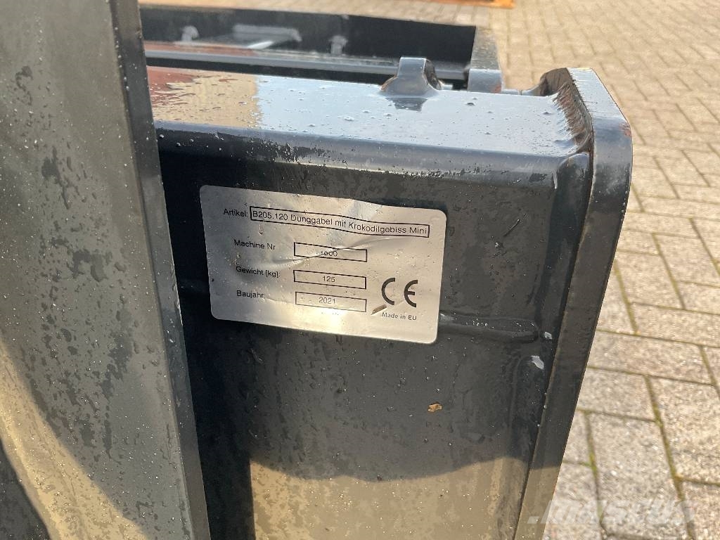  Dunggabel mit Krokodilsgebiss Pallegafler