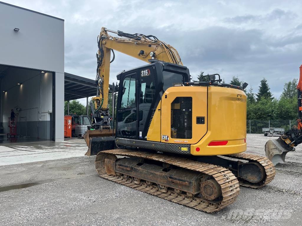 CAT 315 حفارات زحافة