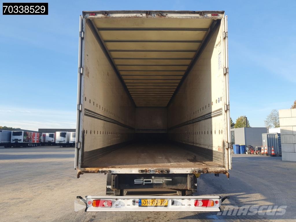 Spier SGL390 3 axles BPW نصف مقطورات ذات هيكل صندوقي
