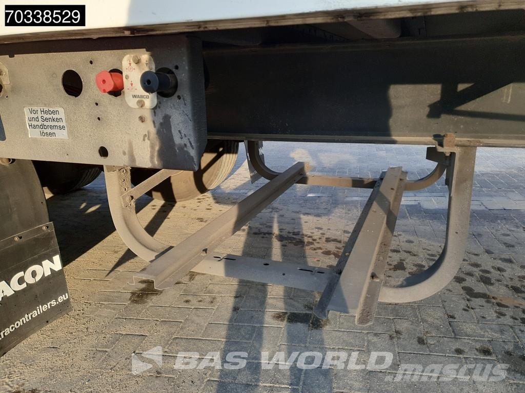 Spier SGL390 3 axles BPW نصف مقطورات ذات هيكل صندوقي