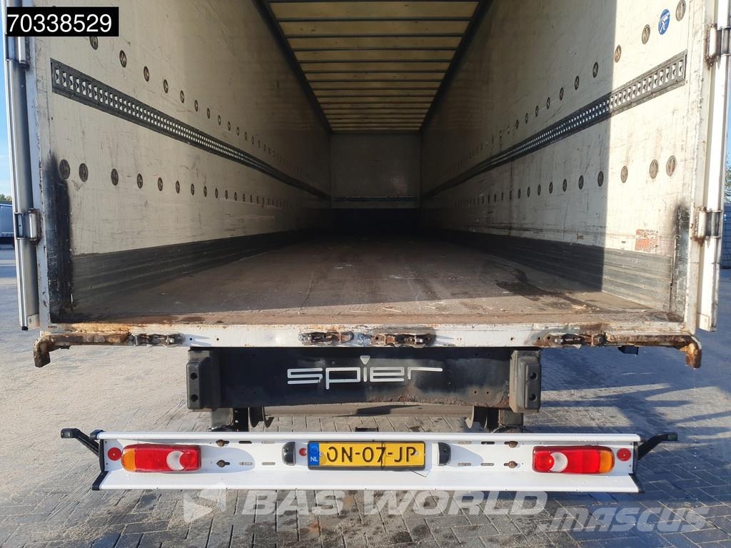 Spier SGL390 3 axles BPW نصف مقطورات ذات هيكل صندوقي
