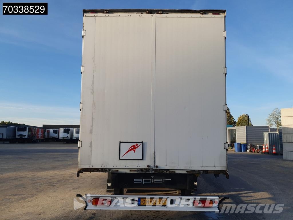 Spier SGL390 3 axles BPW نصف مقطورات ذات هيكل صندوقي