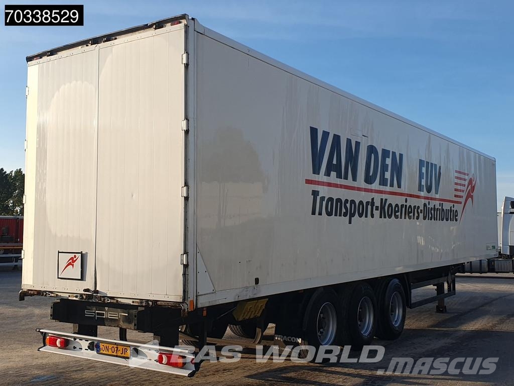 Spier SGL390 3 axles BPW نصف مقطورات ذات هيكل صندوقي