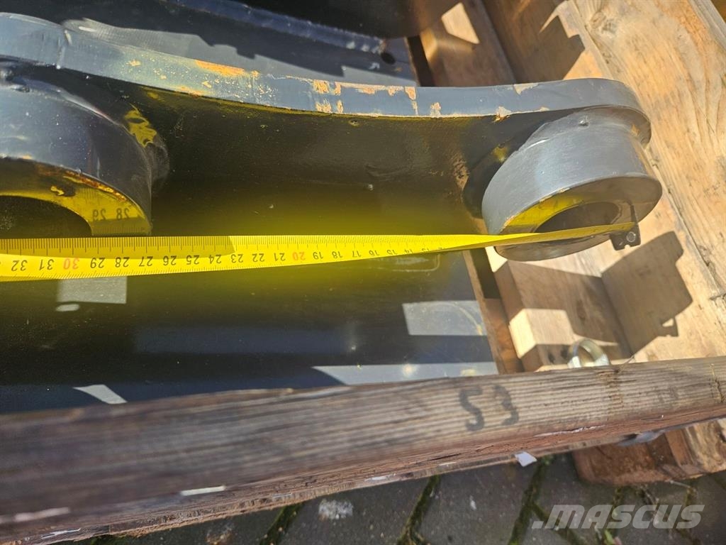 Yanmar -Terex-Adapter plate/Adapterplatte/Aanlasoor Schnellwechsler