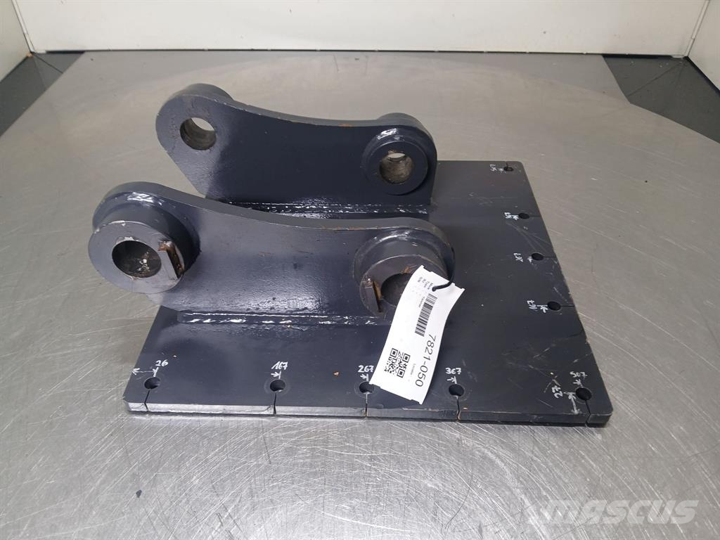 Yanmar -Terex-Adapter plate/Adapterplatte/Aanlasoor Schnellwechsler