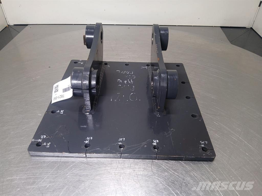 Yanmar -Terex-Adapter plate/Adapterplatte/Aanlasoor Schnellwechsler