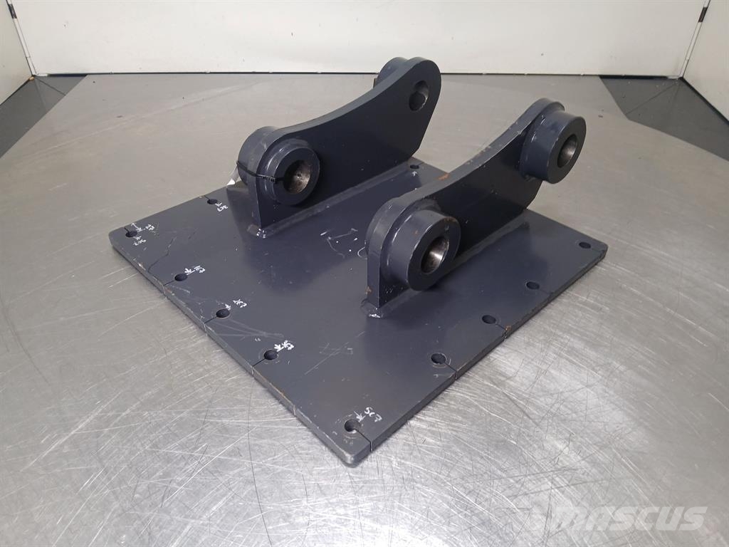 Yanmar -Terex-Adapter plate/Adapterplatte/Aanlasoor Pikakytkimet