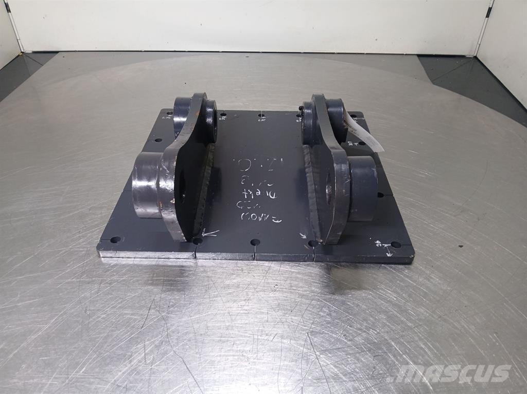 Yanmar -Terex-Adapter plate/Adapterplatte/Aanlasoor Schnellwechsler