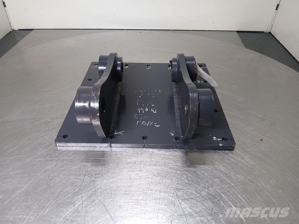 Yanmar -Terex-Adapter plate/Adapterplatte/Aanlasoor Pikakytkimet