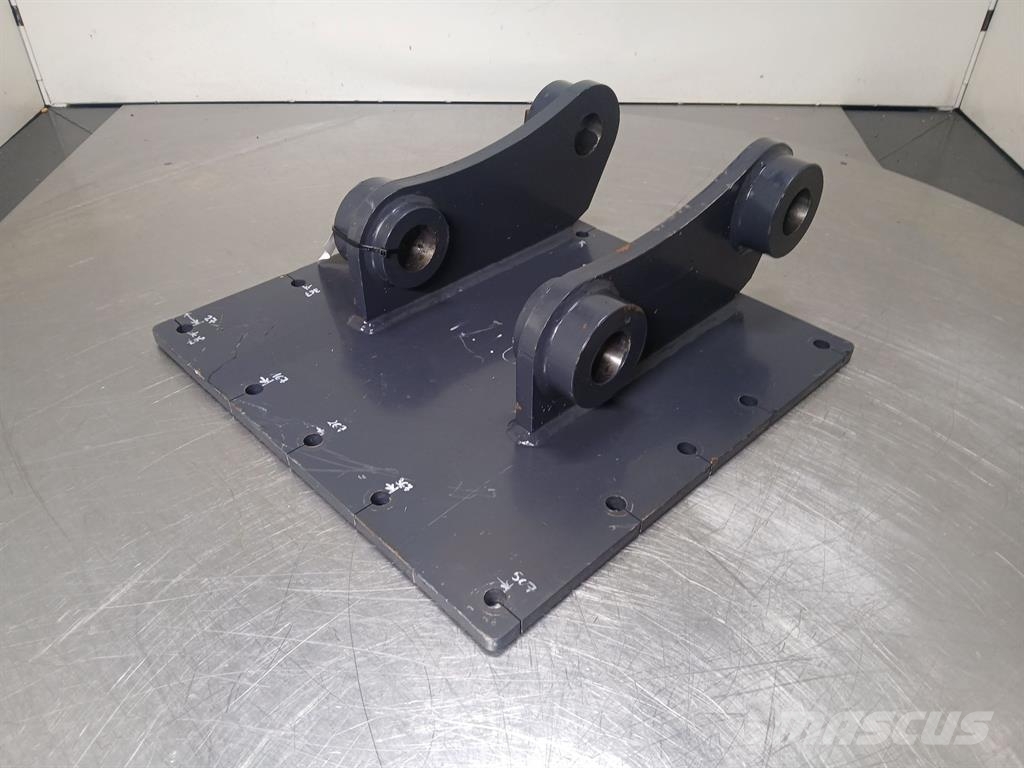 Yanmar -Terex-Adapter plate/Adapterplatte/Aanlasoor Schnellwechsler