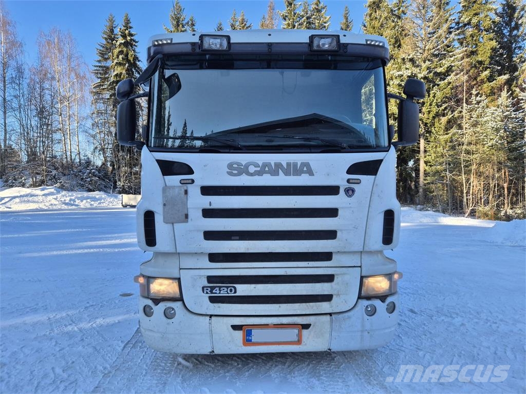Scania R420 Camiones grúa