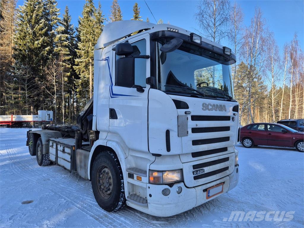 Scania R420 Camiones grúa