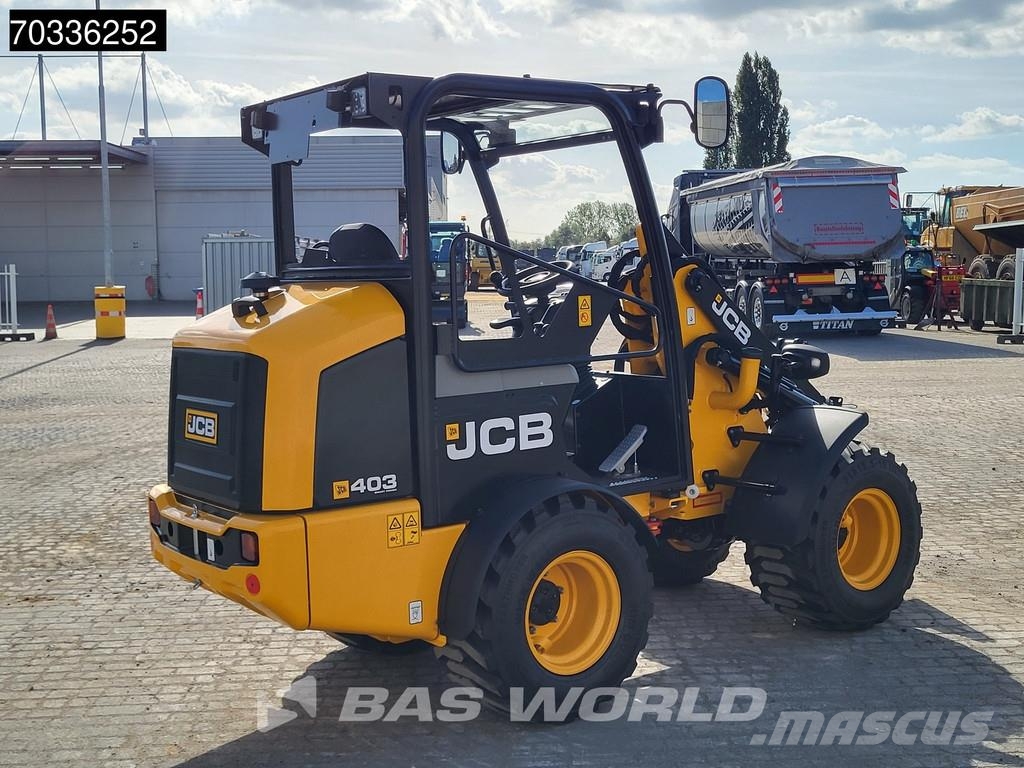 JCB 403 SP FACTORY WARRANTY - WEIDEMAN COUPLER - KUBOT Utovarivači na kotačima