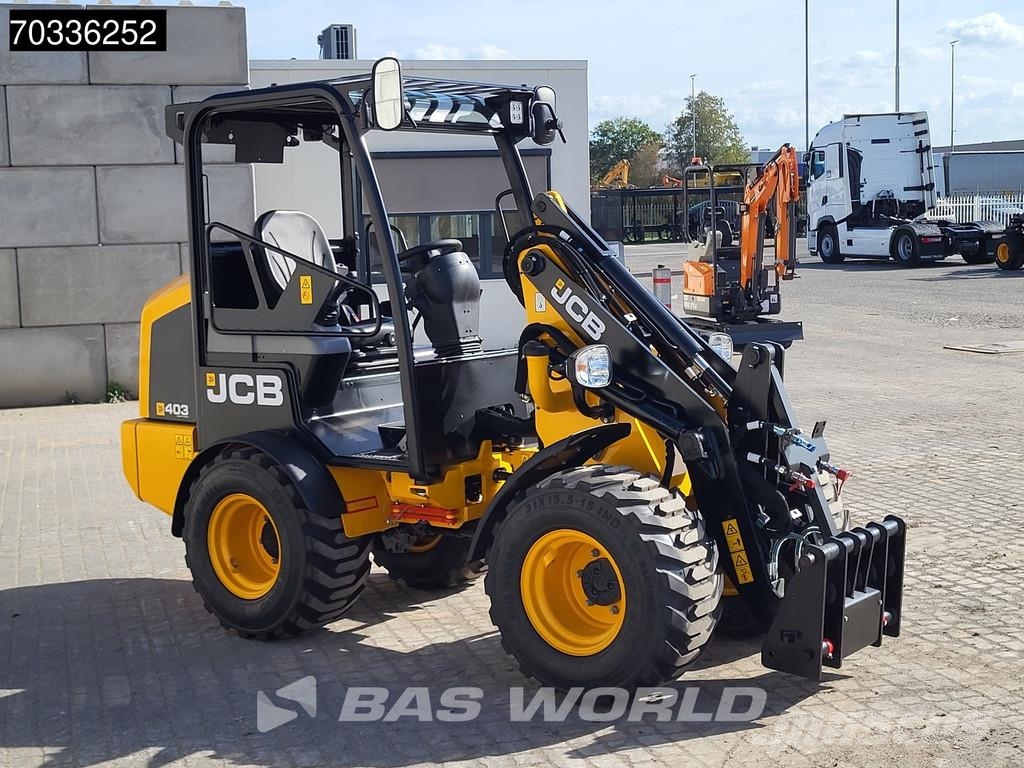 JCB 403 SP FACTORY WARRANTY - WEIDEMAN COUPLER - KUBOT Utovarivači na kotačima