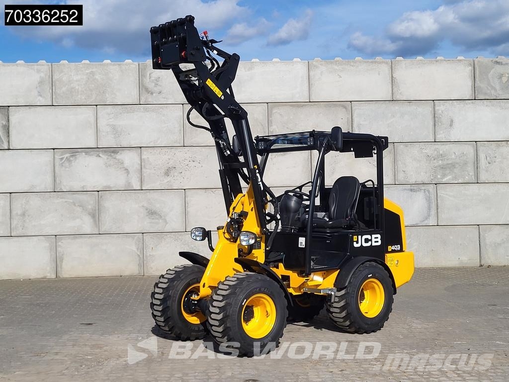 JCB 403 SP FACTORY WARRANTY - WEIDEMAN COUPLER - KUBOT Utovarivači na kotačima