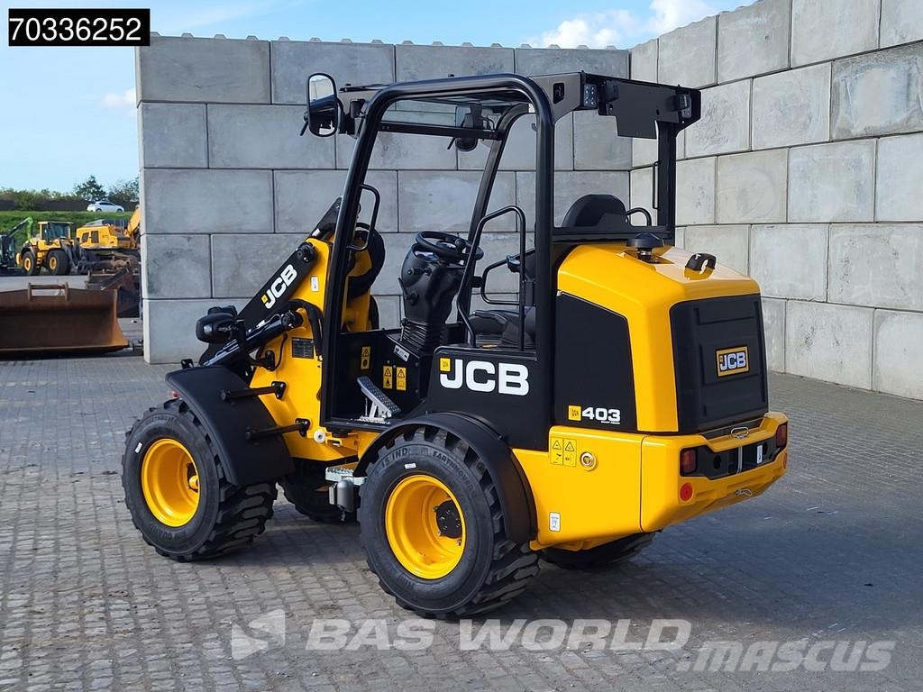 JCB 403 SP FACTORY WARRANTY - WEIDEMAN COUPLER - KUBOT Utovarivači na kotačima
