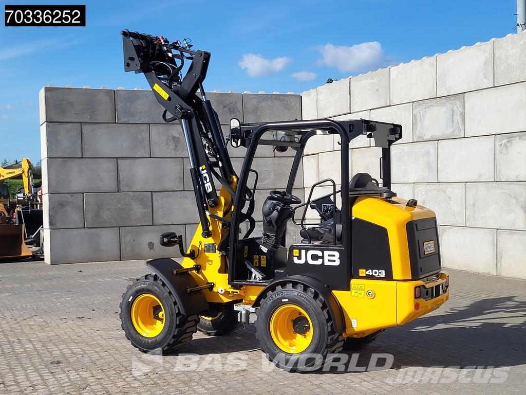 JCB 403 SP FACTORY WARRANTY - WEIDEMAN COUPLER - KUBOT Utovarivači na kotačima