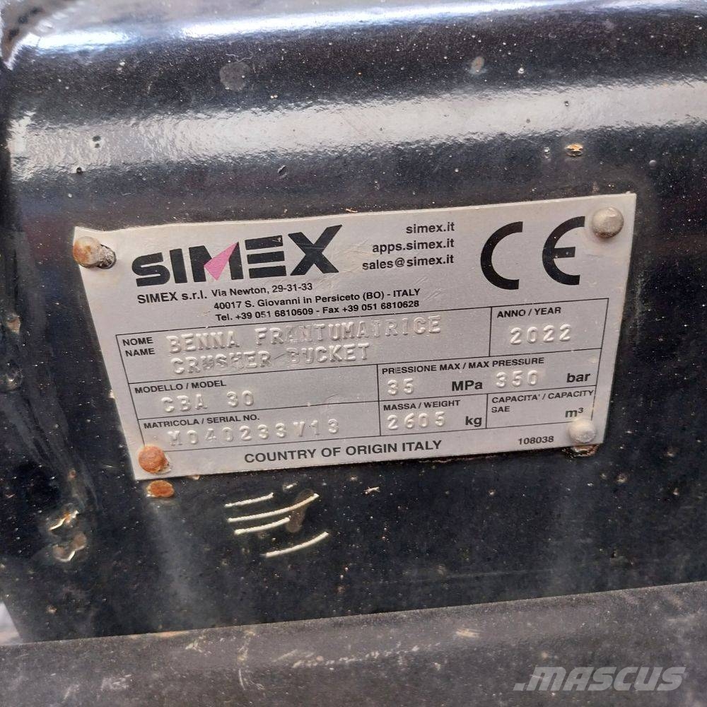Simex CBA 30 Outros componentes