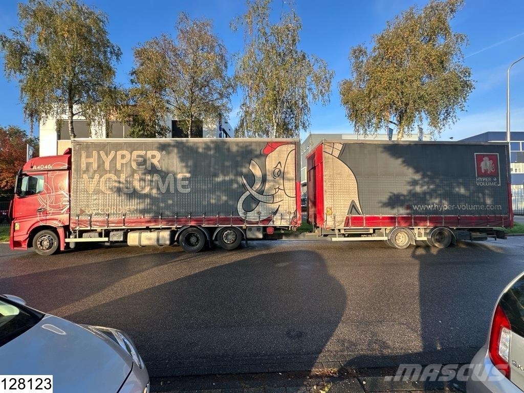 Mercedes-Benz Actros 2548 EURO 6, 6x2, Lift roof, Combi Pritsche & Plane